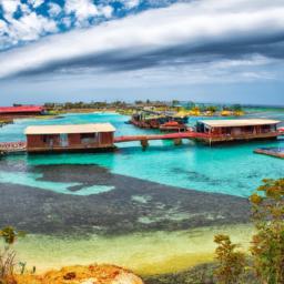 Blue Bay Marine Park erstrahlt in vollem Glanz: Aufgenommen mit einem Weitwinkelobjektiv direkt vor dieser atemberaubenden Sehenswürdigkeit in Mauritius