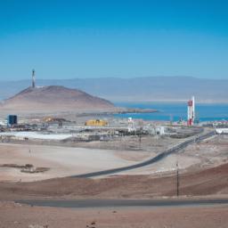 Antofagasta erstrahlt in vollem Glanz: Aufgenommen mit einem Weitwinkelobjektiv direkt vor dieser atemberaubenden Sehenswürdigkeit in Chile