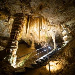 Ghar Dalam Höhle erstrahlt in vollem Glanz: Aufgenommen mit einem Weitwinkelobjektiv direkt vor dieser atemberaubenden Sehenswürdigkeit in Malta