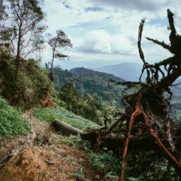 La Tigra Nationalpark erstrahlt in vollem Glanz: Aufgenommen mit einem Weitwinkelobjektiv direkt vor dieser atemberaubenden Sehenswürdigkeit in Honduras