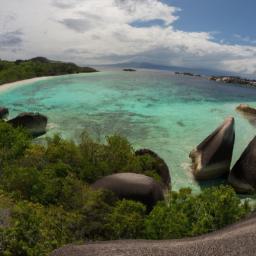 Las Baulas National Marine Park erstrahlt in vollem Glanz: Aufgenommen mit einem Weitwinkelobjektiv direkt vor dieser atemberaubenden Sehenswürdigkeit in Tamarindo