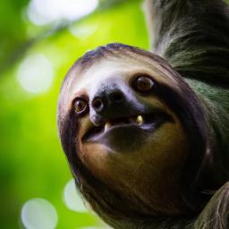 Sloth Sanctuary of Costa Rica erstrahlt in vollem Glanz: Aufgenommen mit einem Weitwinkelobjektiv direkt vor dieser atemberaubenden Sehenswürdigkeit in Cahuita