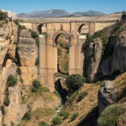 Puente de la Concordia erstrahlt in vollem Glanz: Aufgenommen mit einem Weitwinkelobjektiv direkt vor dieser atemberaubenden Sehenswürdigkeit in Cardenas