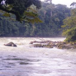 Tapantí-Nationalpark erstrahlt in vollem Glanz: Aufgenommen mit einem Weitwinkelobjektiv direkt vor dieser atemberaubenden Sehenswürdigkeit in Cartago